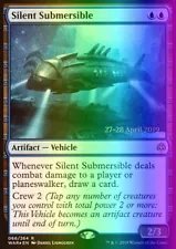 MTG Silent Submersible (66s/175) War of the Spark Promos LP FOIL