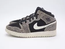 Size 7Y - Air Jordan 1 Mid SE 'Cheetah' BQ6932-021 (GS)