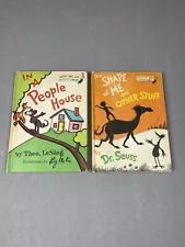 Dr Seuss Books 1972 In A People House 1973 The Shape Of Me And Other Stuff