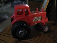 Red Processed Plastic Farm Tractor 18.4 x 34 Tires #GRN SH