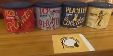 Limited Rare In Memory of Mr Peanut 4 Cans Bundle + Sticker RIP Planters Peanuts