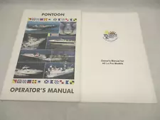 Ken Cook Pontoon Boats & Paddle King Lo Pro Owner's Operator Manuals