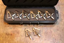 Iron Will Wide 100 grain broadheads, 8 with case