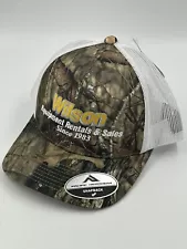 New Wilson Equipmen Rentals & Sales Since 1986 Camo Snapback Hat Mens Pacific