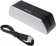 MSR X6 Swipe Card Reader Writer 3-Track USB MSRX6 Compatible w/ MSR206 MSR605...