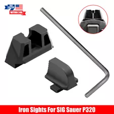 Stainless Steel Iron sights for SIG Sauer P320