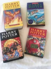 Harry Potter Book Bundle (Books 1, 2, 5, 7)