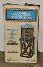 Jim Beam Kentucky 100 Months Old Water Tower Model Train Series In Box Decanter