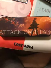 Japanese antique Attack on Titan can pencase limited edition not for sale ver.26