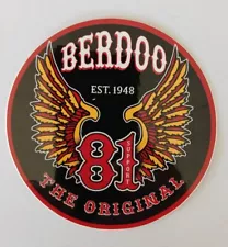 81 Hell's Angels Berdoo Support Decal/Sticker Officially Licensed The Originals