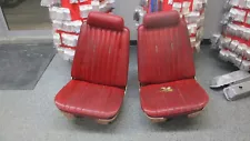 1969 CHEVROLET IMPALA BUCKET SEAT PAIR CHEVELLE CAPRICE GTO CUTLASS GS CUTLASS