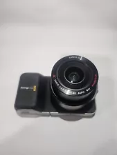 blackmagic pocket cinema camera bmpcc og + lumix G 14-42mm lens