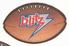 USFL Chicago Blitz 4" New Football Team Patch