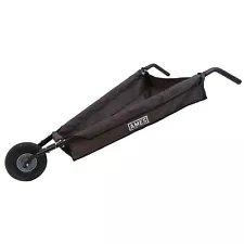 AMES Folding Wheelbarrow Lawn Yard Cart, Lightweight, Heavy Duty, Single Tire...