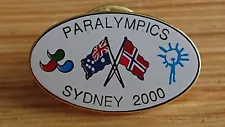 Rare SYDNEY 2000 NORWAY olympic PARALYMPIC TEAM pin for sale