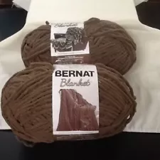 2 Bernat Blanket Bulky Yarn Guage 6