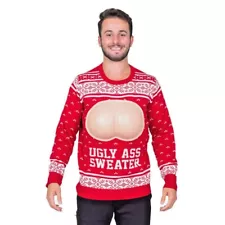 Adult Unisex Ugly Ass Funny Design Ugly Christmas Sweater