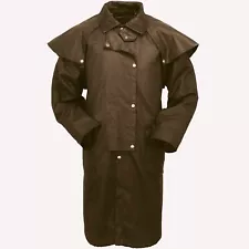 Men's Men's Low Rider Long Oilskin Duster Coat