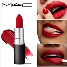 MAC #1 Ruby Woo Red Blue Undertones Retro Matte Lipstick New!