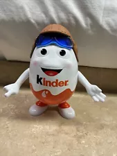 Giant Kinder Egg Figure Statue Chocolate Storage Rare Collectors Piece 9.5"