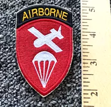 Airborne Patch 2.25" x 3.5" Red Black