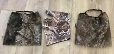 SNIPER VEIL Net Face Head Hood Scarf Gear Cover Camo Lot of 3 Realtree & Allen