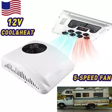 13500btu 12V Rooftop RV Air Conditioner AC Unit Cool&Heat For Trailer Motorhome