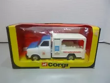 Vintage 1981 Corgi Toys #405 FORD TRANSIT MILK TRUCK - New In Box