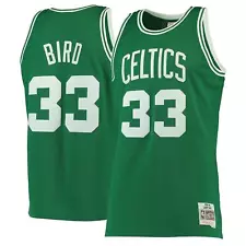 Larry Bird Hardwood Classics Swingman Jersey - Kelly Green