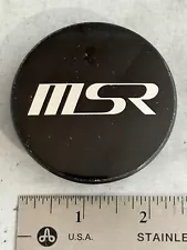 MSR Racing Wheels Wheel Rim Gloss Black Hub Cover Center Cap 3217