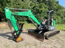 2016 Bobcat E45 Mini Excavator Rubber Tracks Backhoe Thumb Blade Aux Hyd bidadoo