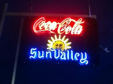 Sun Valley Idaho CocaCola Neon Sign