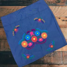 Handmade Mexican Embroidered Skirt - Short Floral Mexican Pencil Skirt