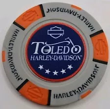 New ListingTOLEDO HARLEY DAVIDSON OF TOLEDO, OHIO DEALERSHIP POKER CHIP PRE-OWNED