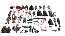 Huge Star Wars Lot of 20 Vintage Figures 90s Kenner + Tons Of Accessories