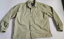 NRA AUTHENTIC GEAR CONCEALED CARRY JACKET MEN'S 2XL BEIGE