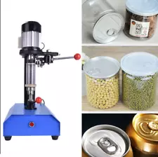 Semi-Auto Cans Sealing Machine Sealer Food Tin Jar Capper 220V Great M