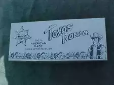 Vintage TEXAS RANGER American Made Single Action Revolver Box & Papers 7 in Barl