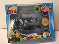 Wild Kratts Toys Swimmers 4 Pack Action Figure Set -Activate Creature Power