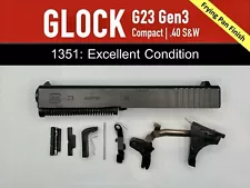 GLOCK G23 Gen3 Complete OEM .40 S&W Slide - Frying Pan -Fits Gen 1-3 19 23 32 45