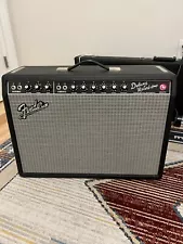 Clean!! Fender Vintage Reissue '65 Deluxe Reverb With Foot Pedal& Dust Cover