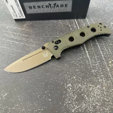 Benchmade Mini*Adamas-273FE-2 CPM-CruWear Steel-Olive Drab G10 Folding Knife