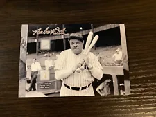 Babe Ruth Hair Strand & Used Bat Piece Speck Relic Yankees Baseball Display