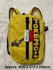 Pokemon Premium Big Zippered Pocket Backpack Prize Unused article not for sale