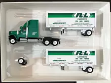 R+L Carriers Doubles 2003 Winross Truck International Eagle