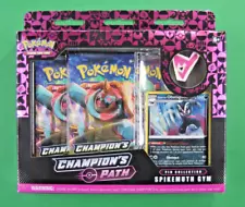 Pokemon TCG Champion's Path Pin Collection Box Spikemuth Gym Obstagoon Sealed