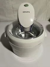 Krups Automatic Ice Cream Machine With Booklet #358