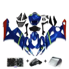 FSM Injection Mold Blue Plastic Fairing Fit for 2005-2006 GSXR 1000 p072