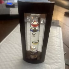 Global Galileo Thermometer Cheery color 7 inches