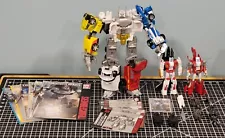 Transformers Combiner Wars Lot Optimus Maximus Near Complete w/ Multiple Extras